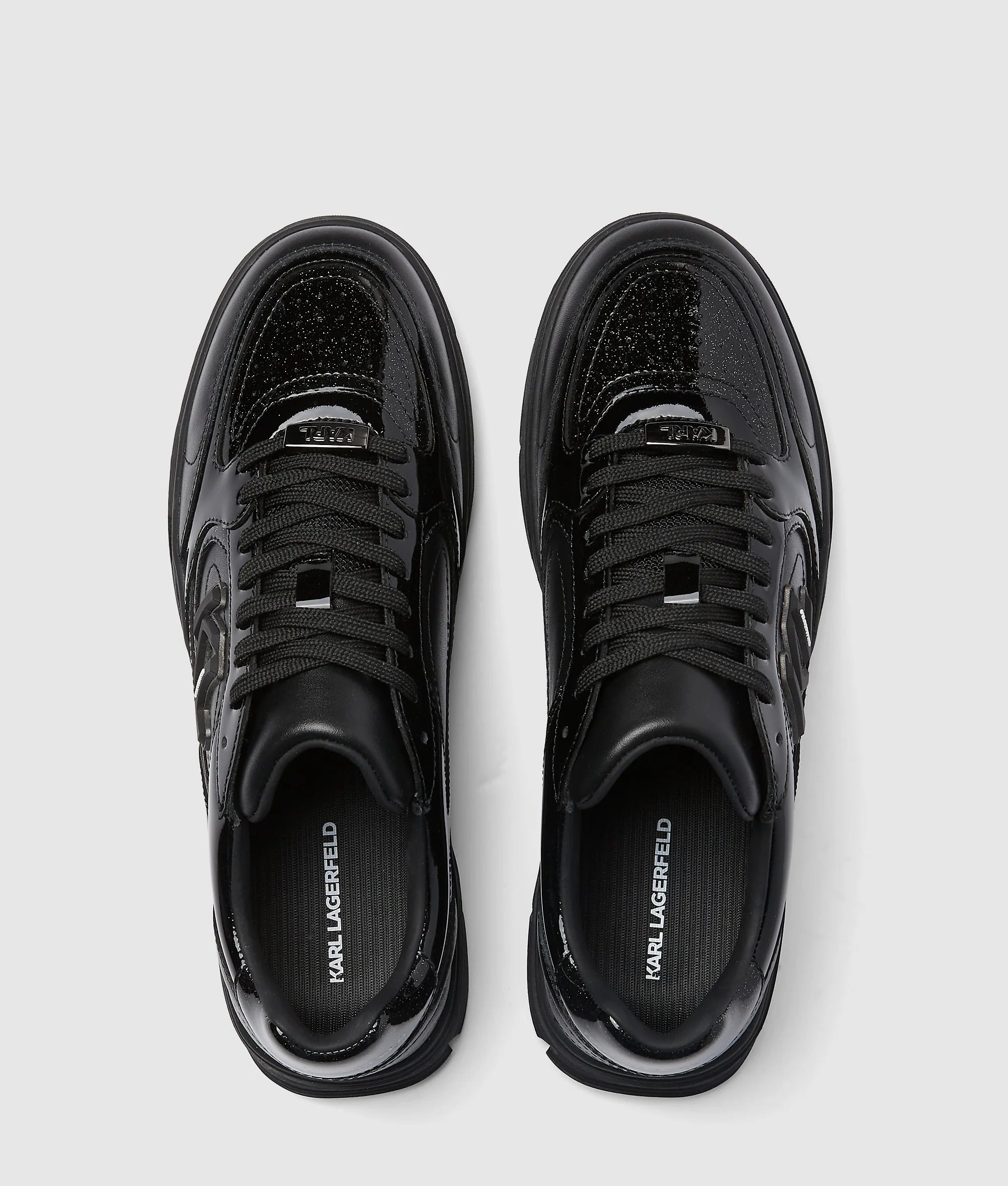 KOURTNEY MONOGRAM SNEAKERS