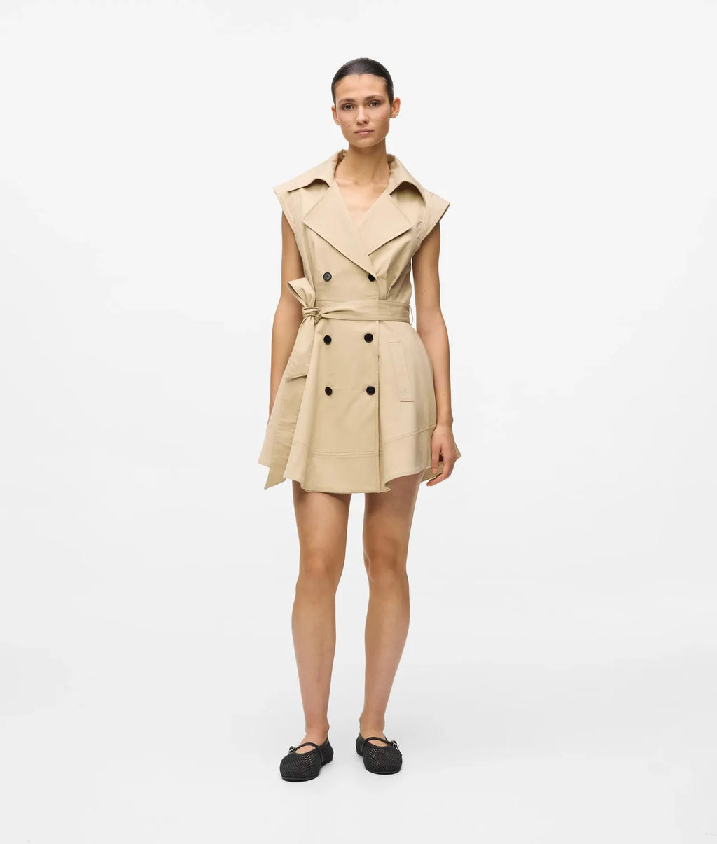 KL X AMBER VALLETTA TRENCH DRESS