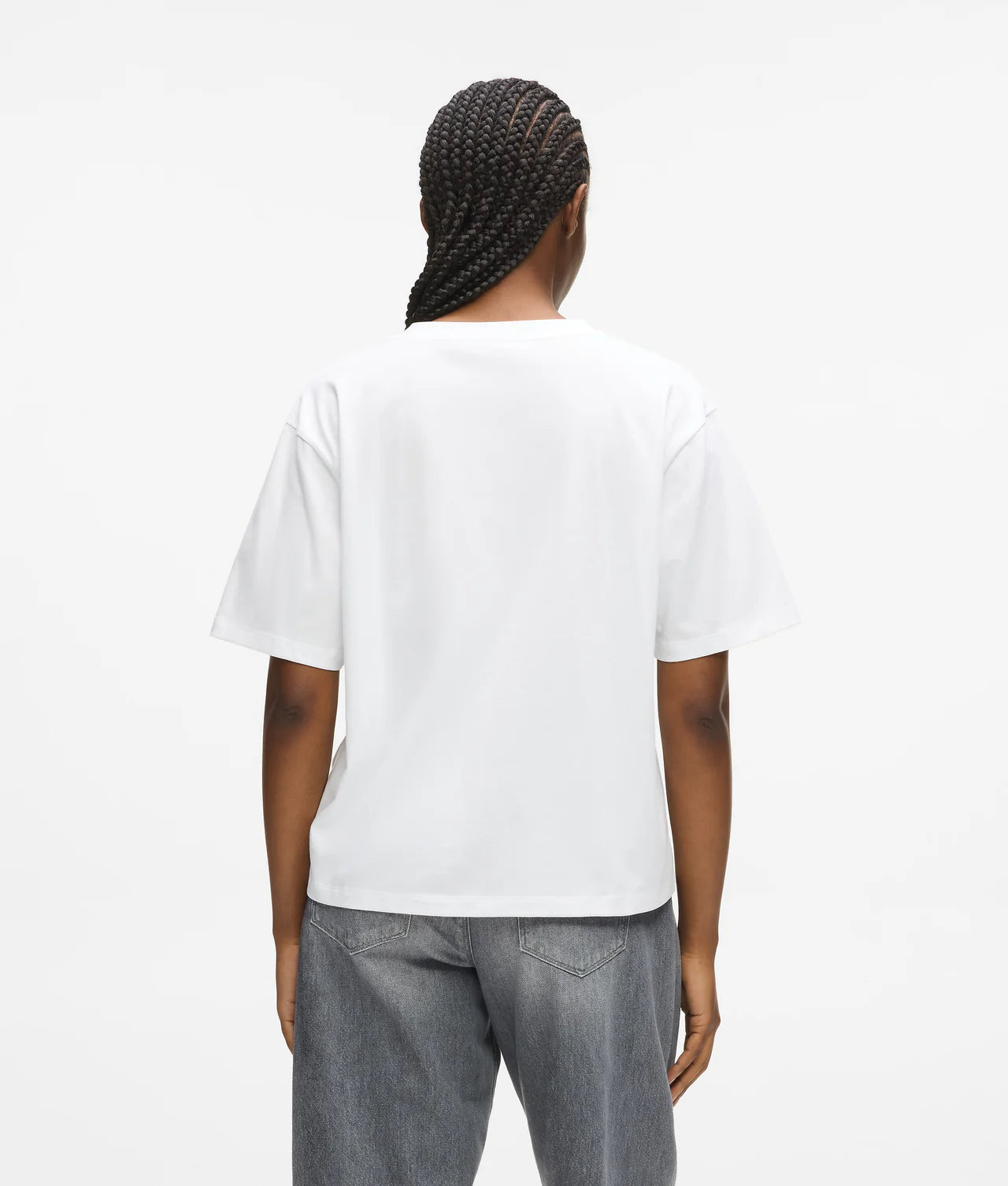 SIGNATURE HEM V-NECK T-SHIRT