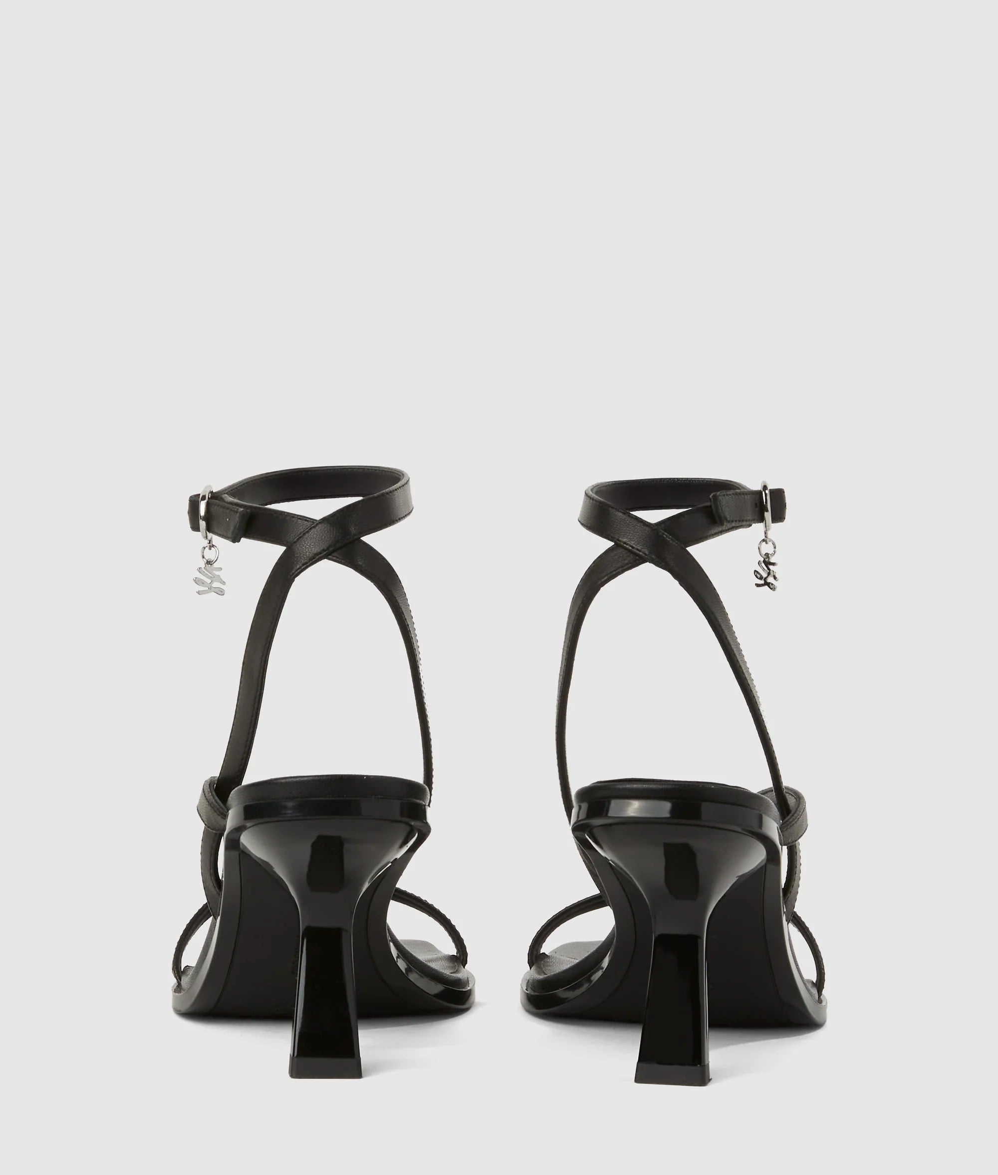 KARMEL HEELED ANKLE STRAP SANDALS