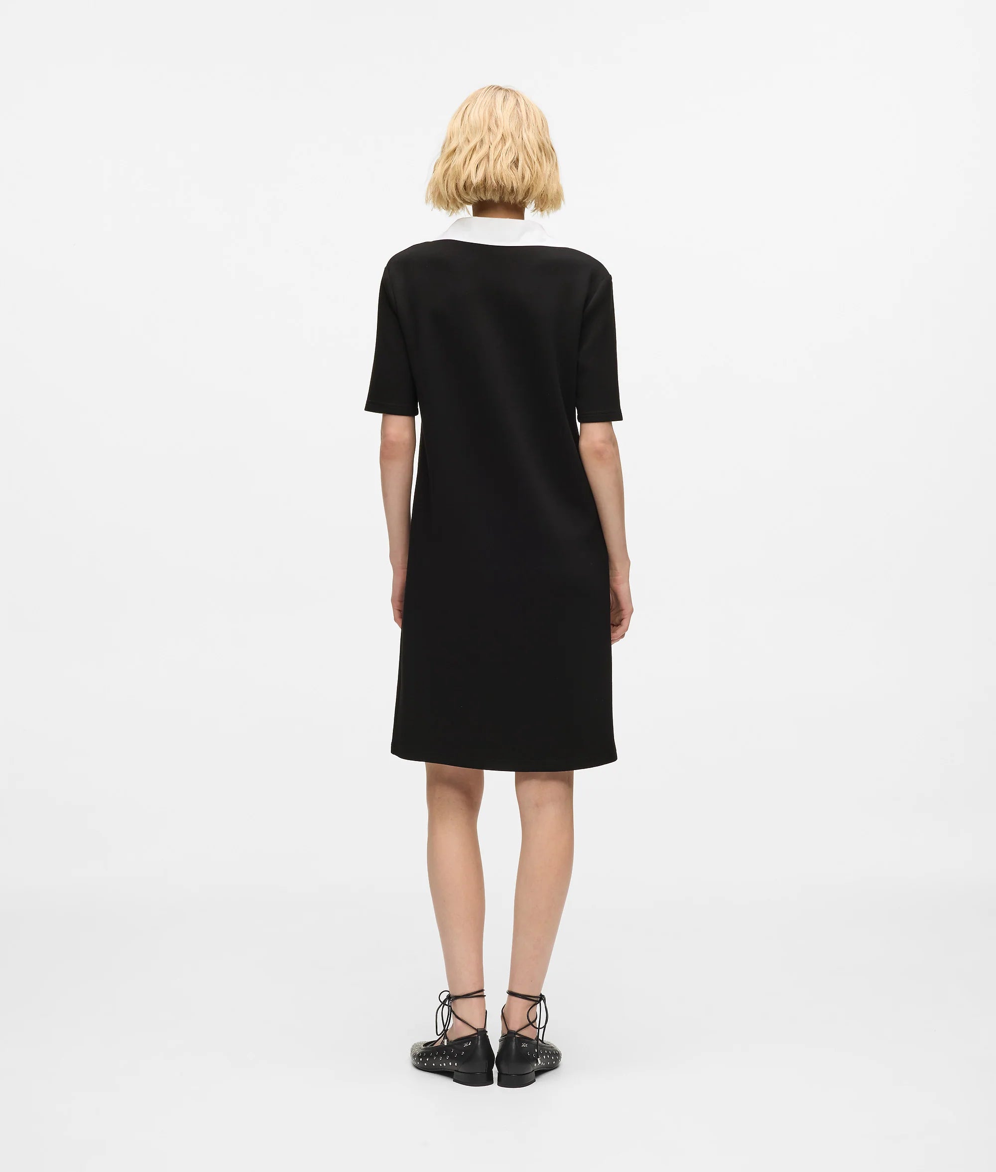 SIGNATURE COLLAR POLO DRESS