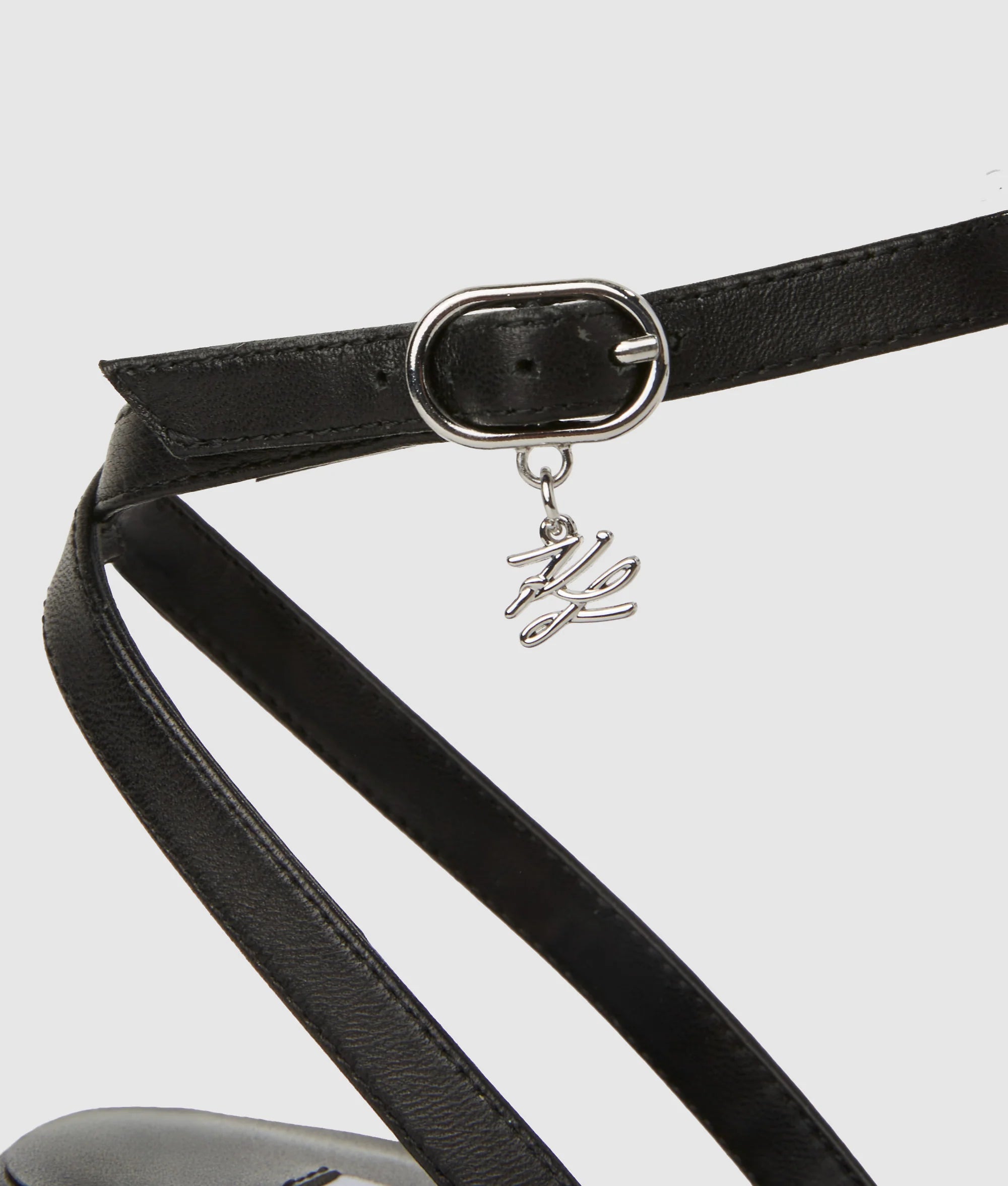 KARMEL HEELED ANKLE STRAP SANDALS