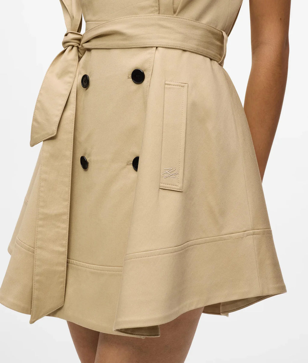 KL X AMBER VALLETTA TRENCH DRESS