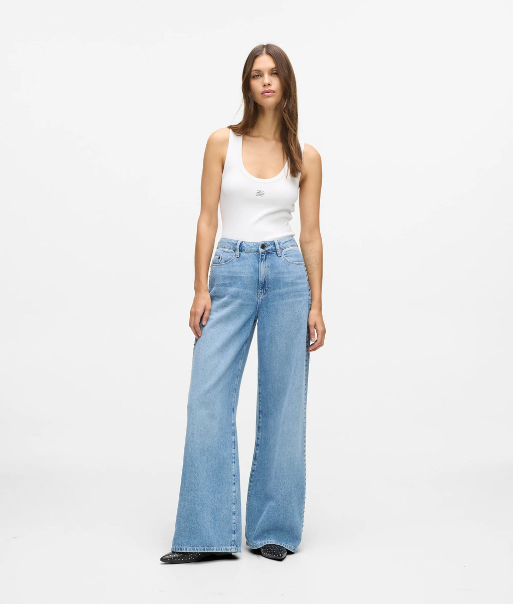 STUDDED SIGNATURE JEANS