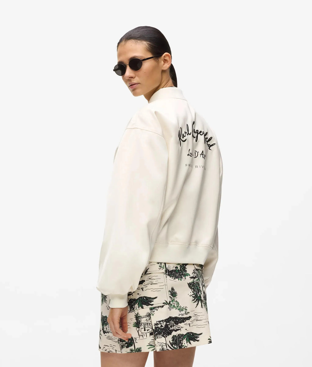 CÔTE D'AZUR BOMBER JACKET