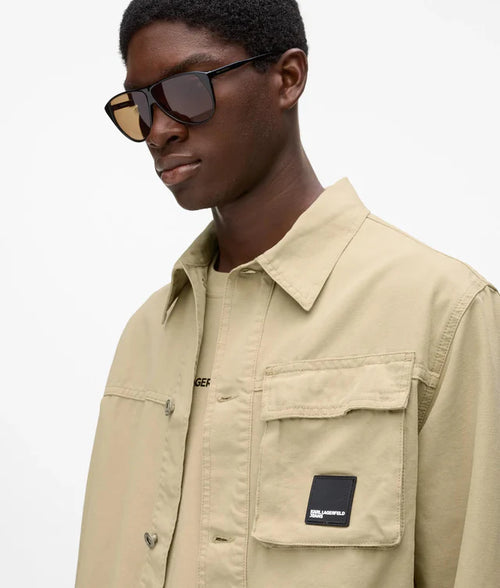 Canvas utility jacket