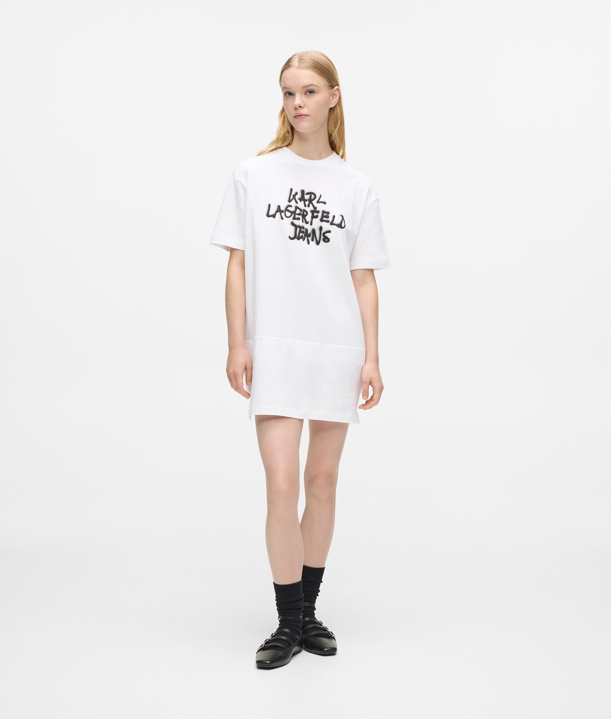 GRAFFITI T-SHIRT DRESS