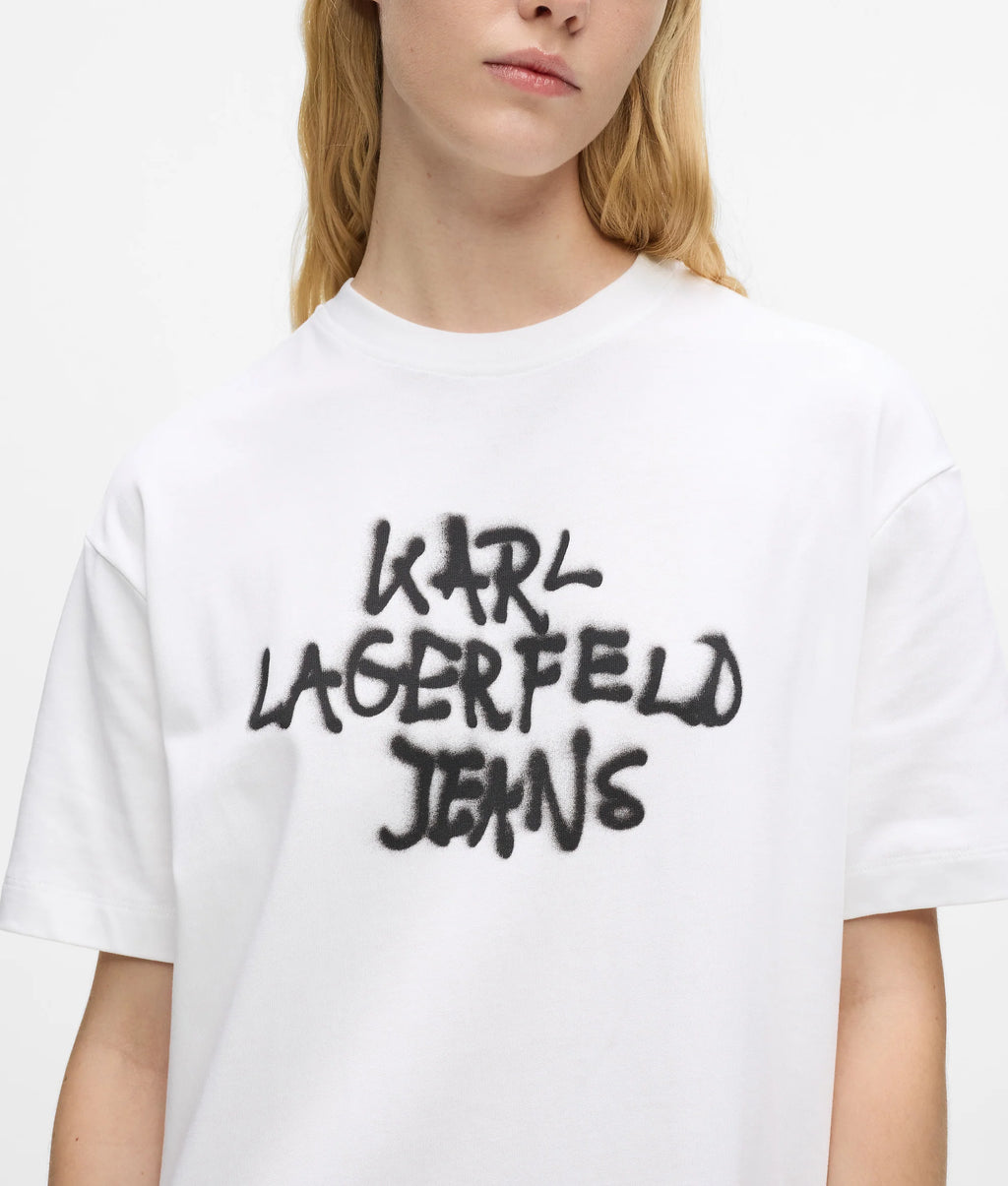 GRAFFITI T-SHIRT DRESS