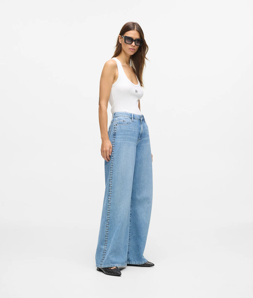 STUDDED SIGNATURE JEANS