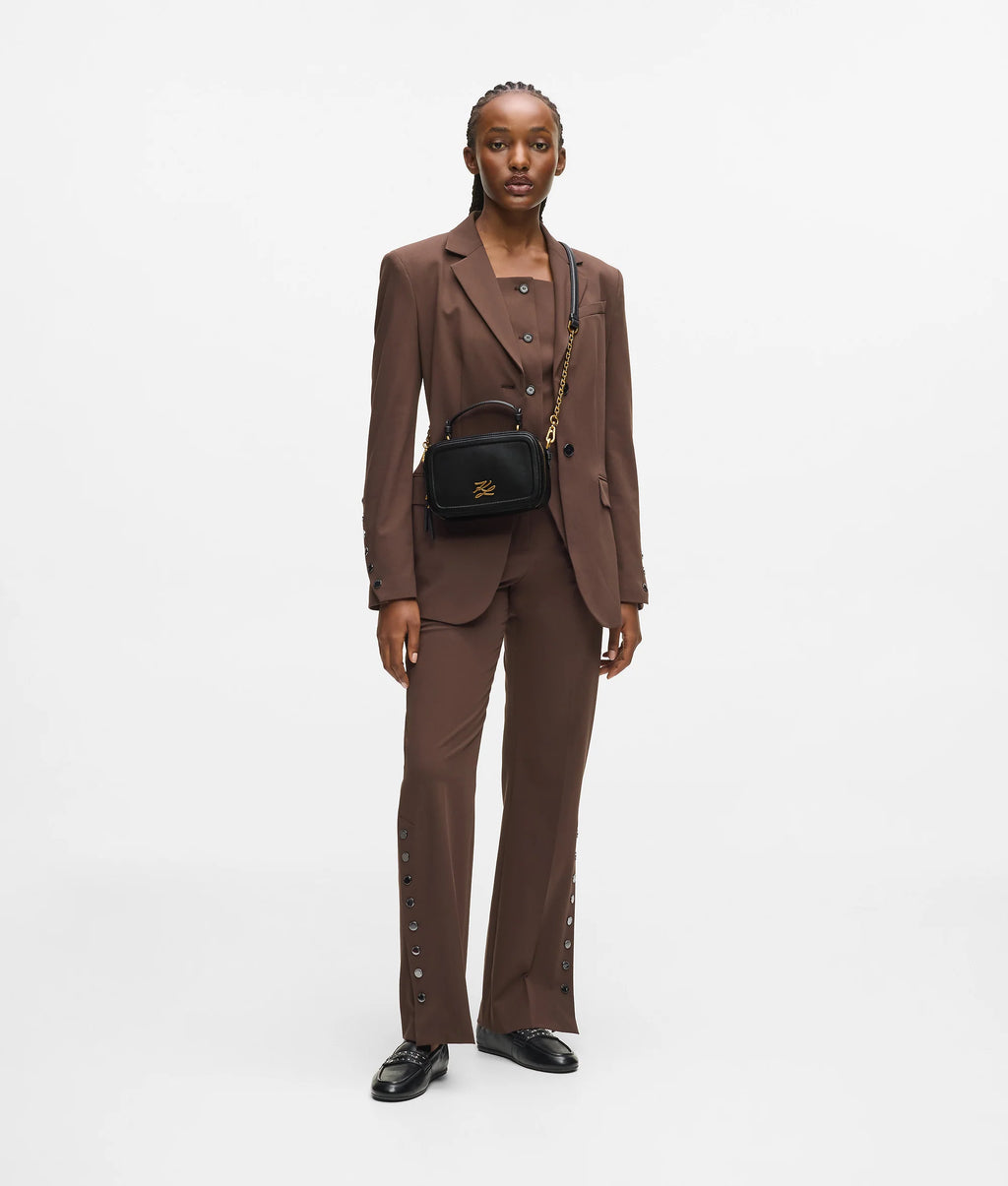 K/AUTOGRAPH CHAIN TOP HANDLE BAG