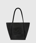 K/AUTOGRAPH PATCH MEDIUM TOTE BAG