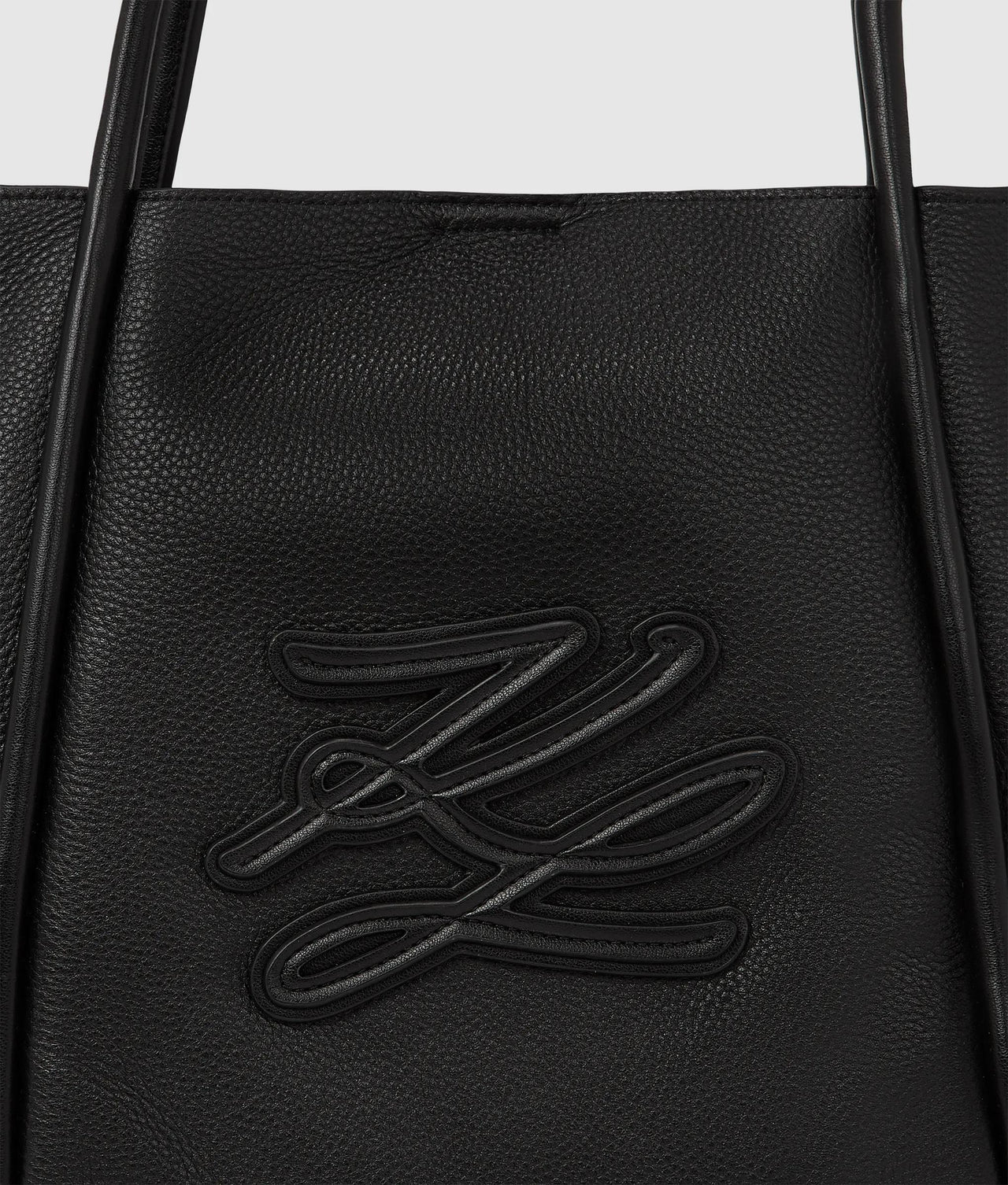 K/AUTOGRAPH PATCH MEDIUM TOTE BAG