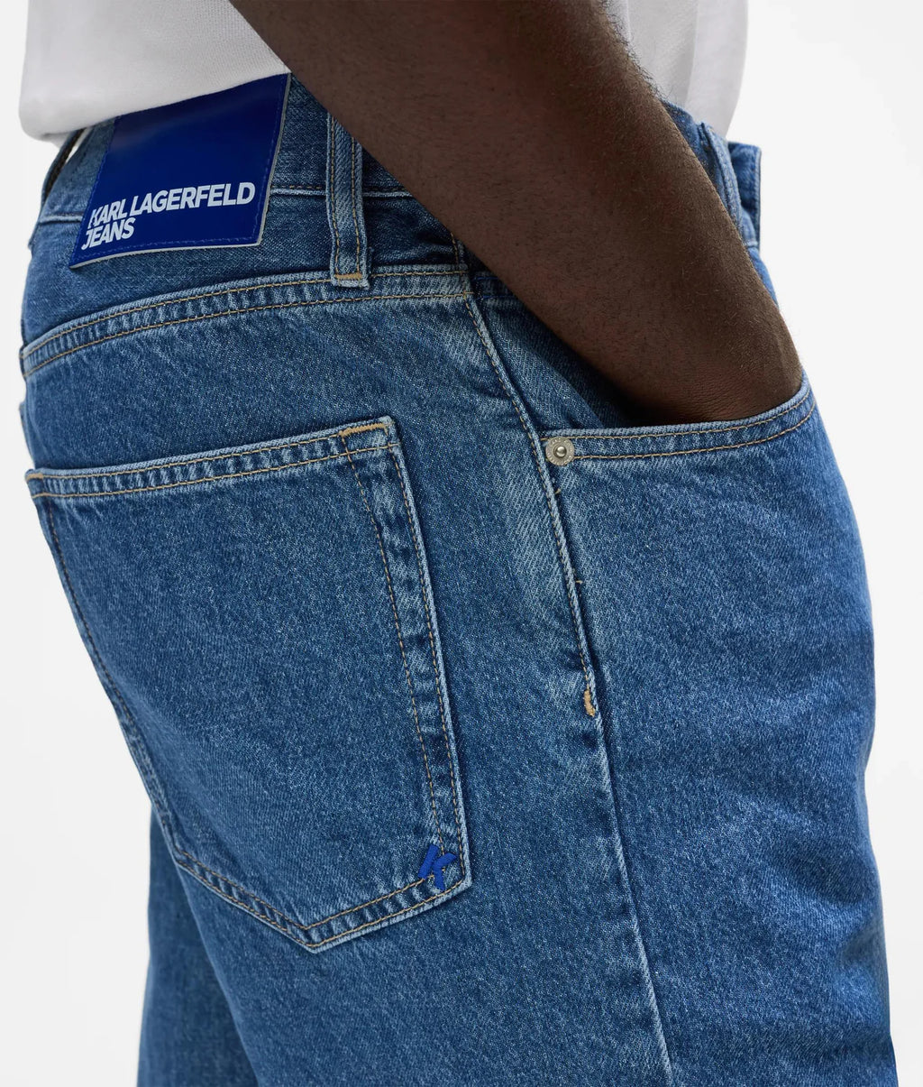 REGULAR DENIM SHORTS