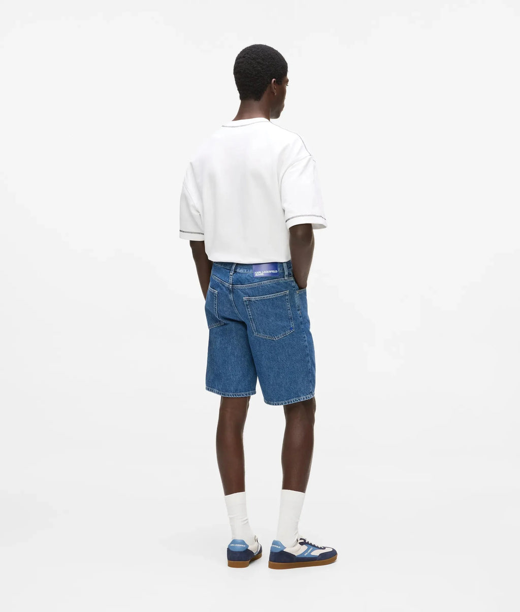 REGULAR DENIM SHORTS
