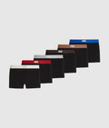 LOGO TAB ELASTIC TRUNKS – 7 PACK