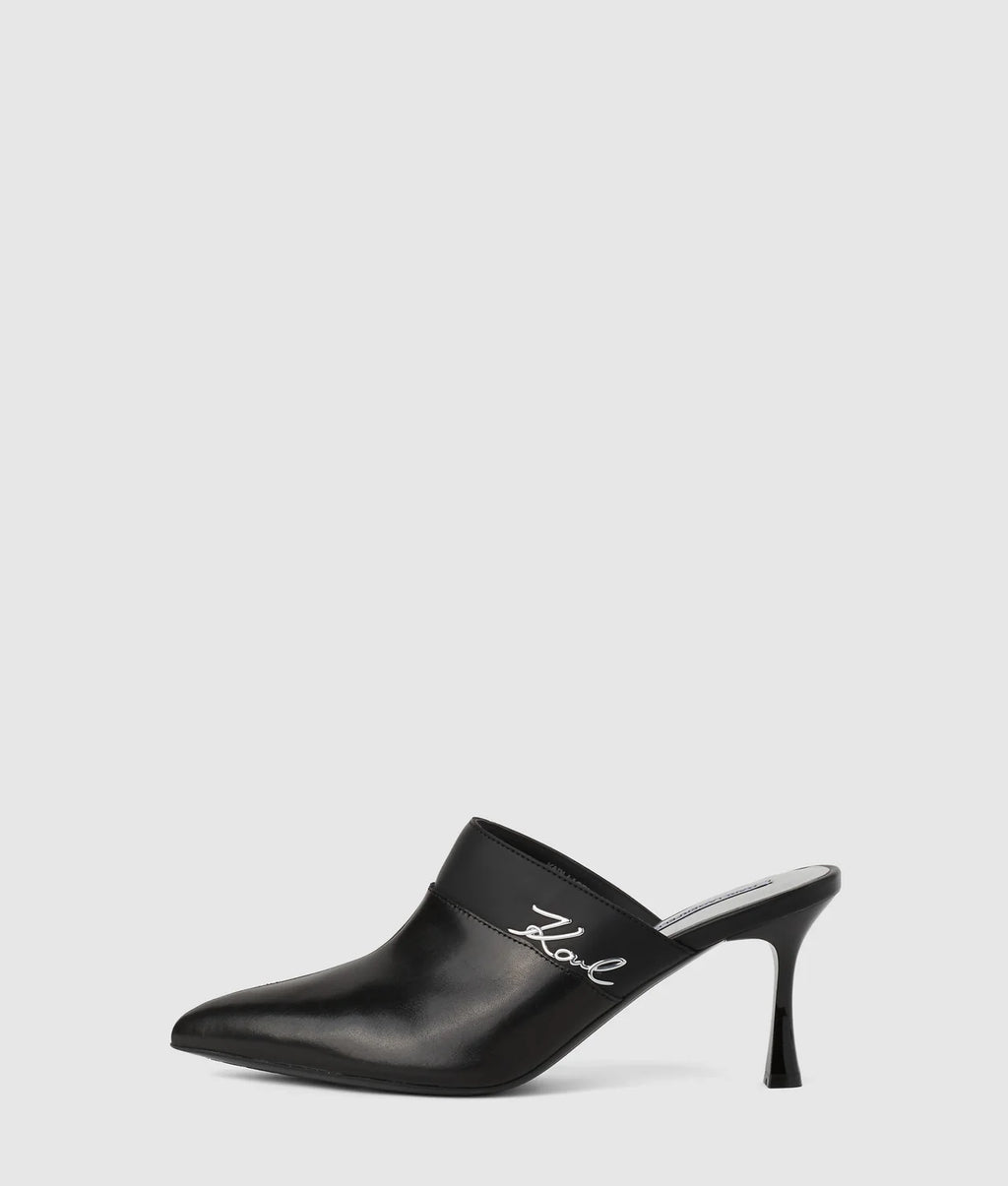 SIENNA HEELED MULES