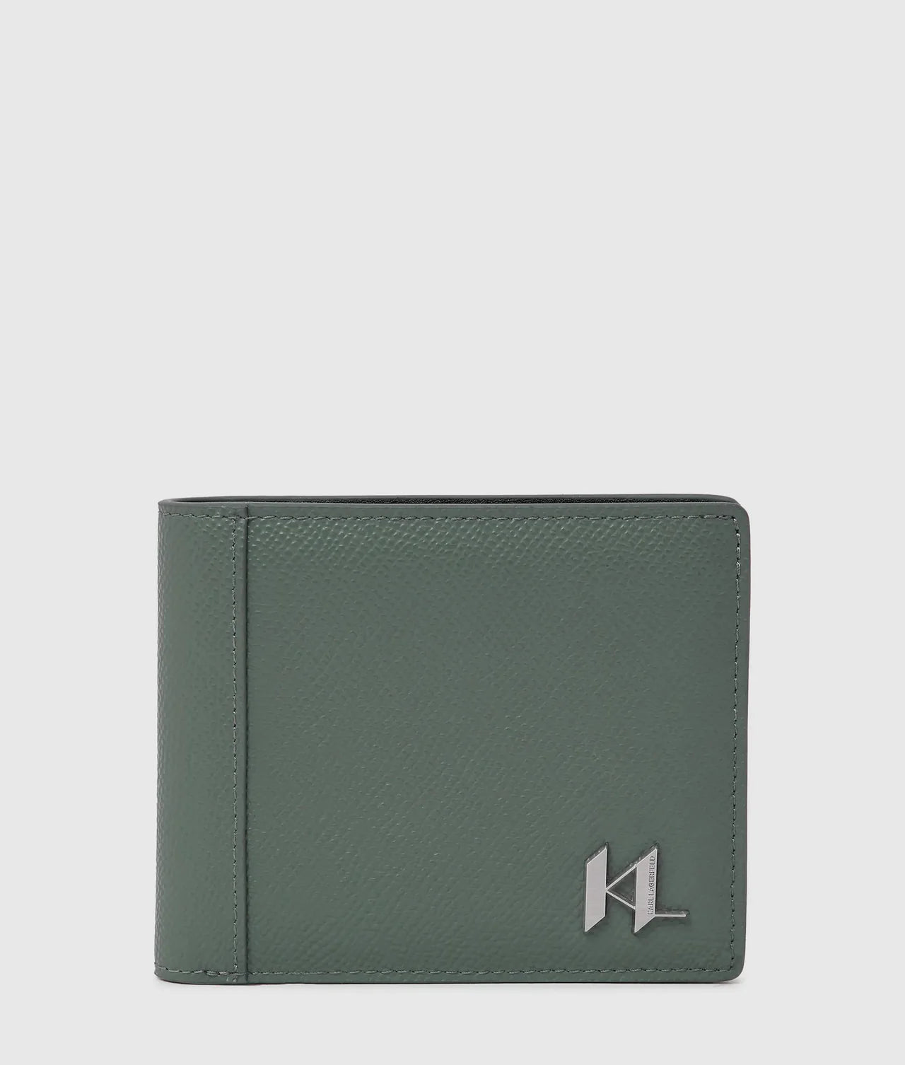 K/MONOGRAM LEATHER WALLET